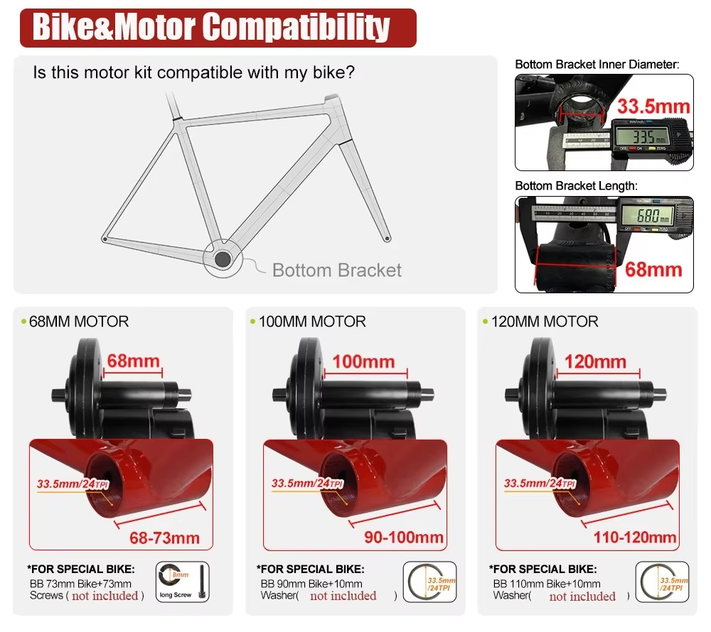 BAFANG 1000W BBSHD Mid Drive M - огляд і ціна Bafang Bbshd 1000W Conversion Kit